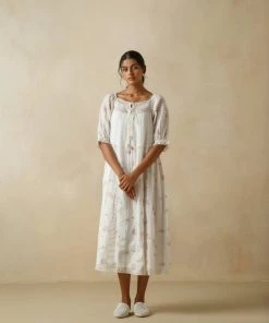 BunaStudio To A Skylark Pleat Dress Midi Dresses 14 BunaStudio To A Skylark Pleat Dress Midi Dresses