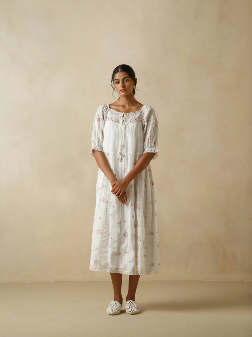 BunaStudio To A Skylark Pleat Dress Midi Dresses 6 BunaStudio To A Skylark Pleat Dress Midi Dresses