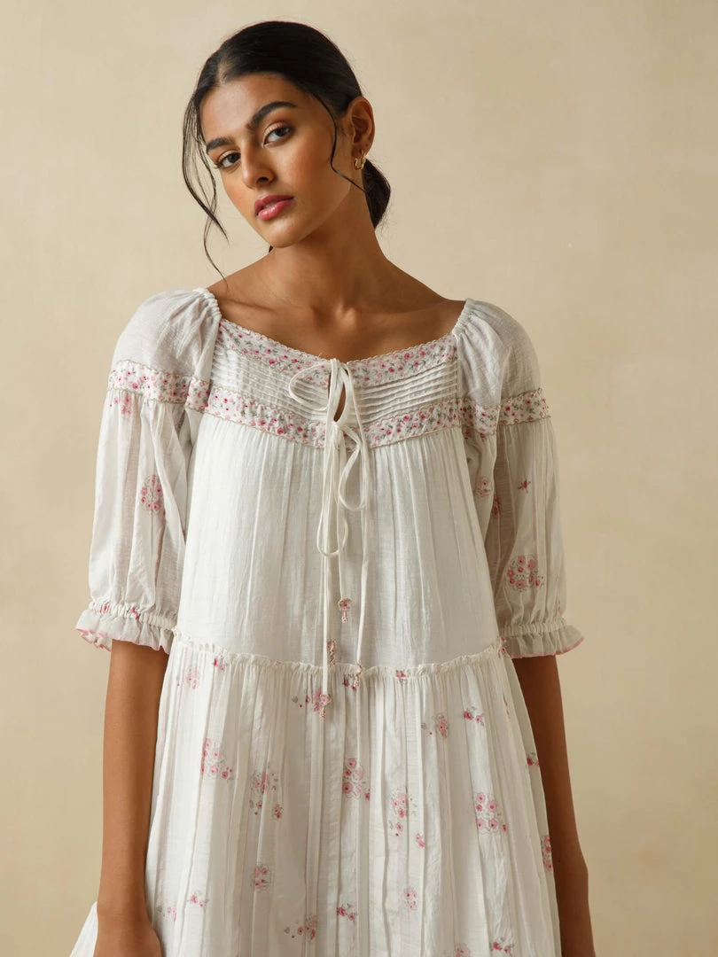 BunaStudio To A Skylark Pleat Dress Midi Dresses 9 BunaStudio To A Skylark Pleat Dress Midi Dresses