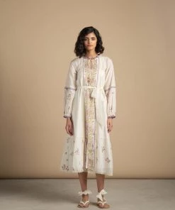 BunaStudio Valley Of Flowers Kaftan Dress Midi Dresses