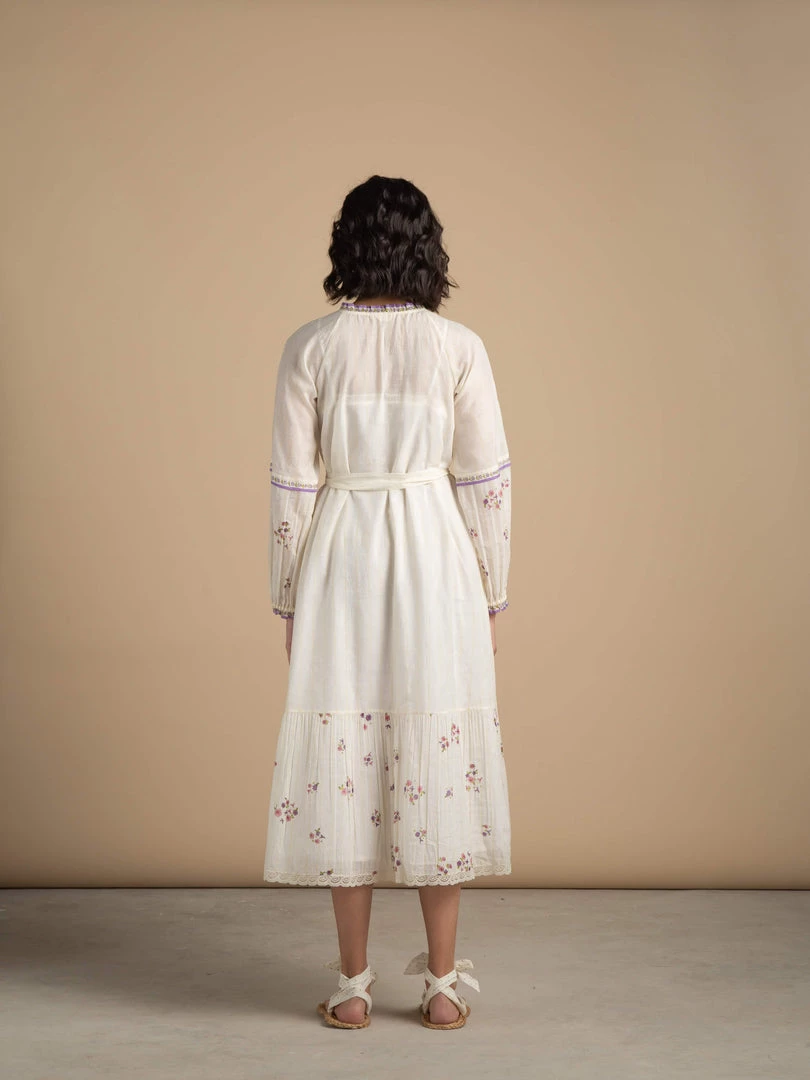 BunaStudio Valley Of Flowers Kaftan Dress Midi Dresses 6 BunaStudio Valley Of Flowers Kaftan Dress Midi Dresses