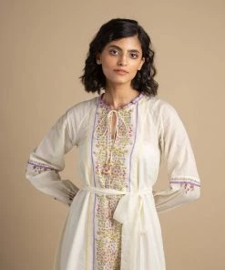 BunaStudio Valley Of Flowers Kaftan Dress Midi Dresses