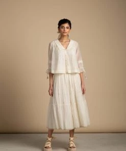 BunaStudio Vintage Whispers Blouse