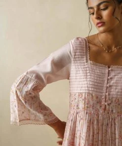 BunaStudio Wellspring Pleat Dress Midi Dresses