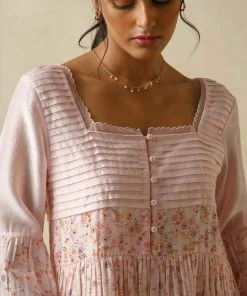 BunaStudio Wellspring Pleat Dress Midi Dresses