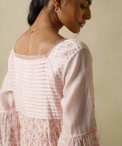 BunaStudio Wellspring Pleat Dress Midi Dresses