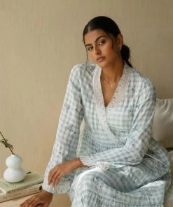 BunaStudio Maxi Dresses Blue Yonder Dress