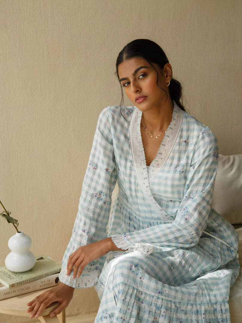 BunaStudio Maxi Dresses Blue Yonder Dress 3 BunaStudio Maxi Dresses Blue Yonder Dress