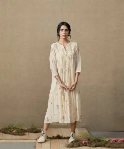 BunaStudio Midi Dresses Bloom Gathered Dress