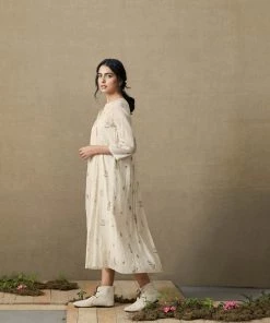 BunaStudio Midi Dresses Bloom Gathered Dress