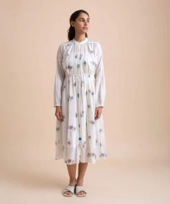 BunaStudio Blooming Violets Dress