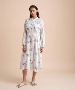BunaStudio Blooming Violets Dress