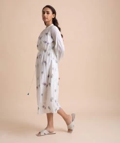 BunaStudio Blooming Violets Dress