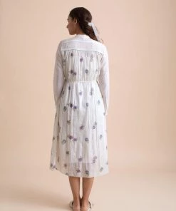 BunaStudio Blooming Violets Dress