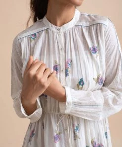 BunaStudio Blooming Violets Dress