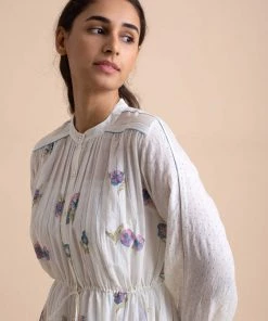 BunaStudio Blooming Violets Dress