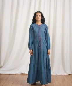 BunaStudio Cerulean Dreams Maxi Dress Maxi Dresses