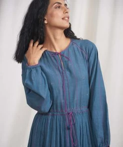 BunaStudio Cerulean Dreams Maxi Dress Maxi Dresses