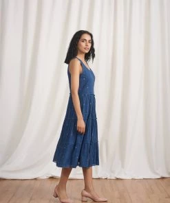 BunaStudio Midi Dresses Dancing Follies Tier Dress 10 BunaStudio Midi Dresses Dancing Follies Tier Dress