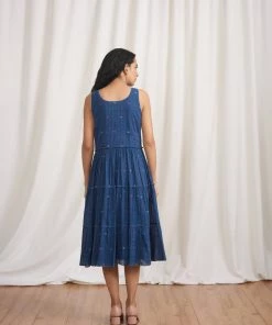 BunaStudio Midi Dresses Dancing Follies Tier Dress 11 BunaStudio Midi Dresses Dancing Follies Tier Dress