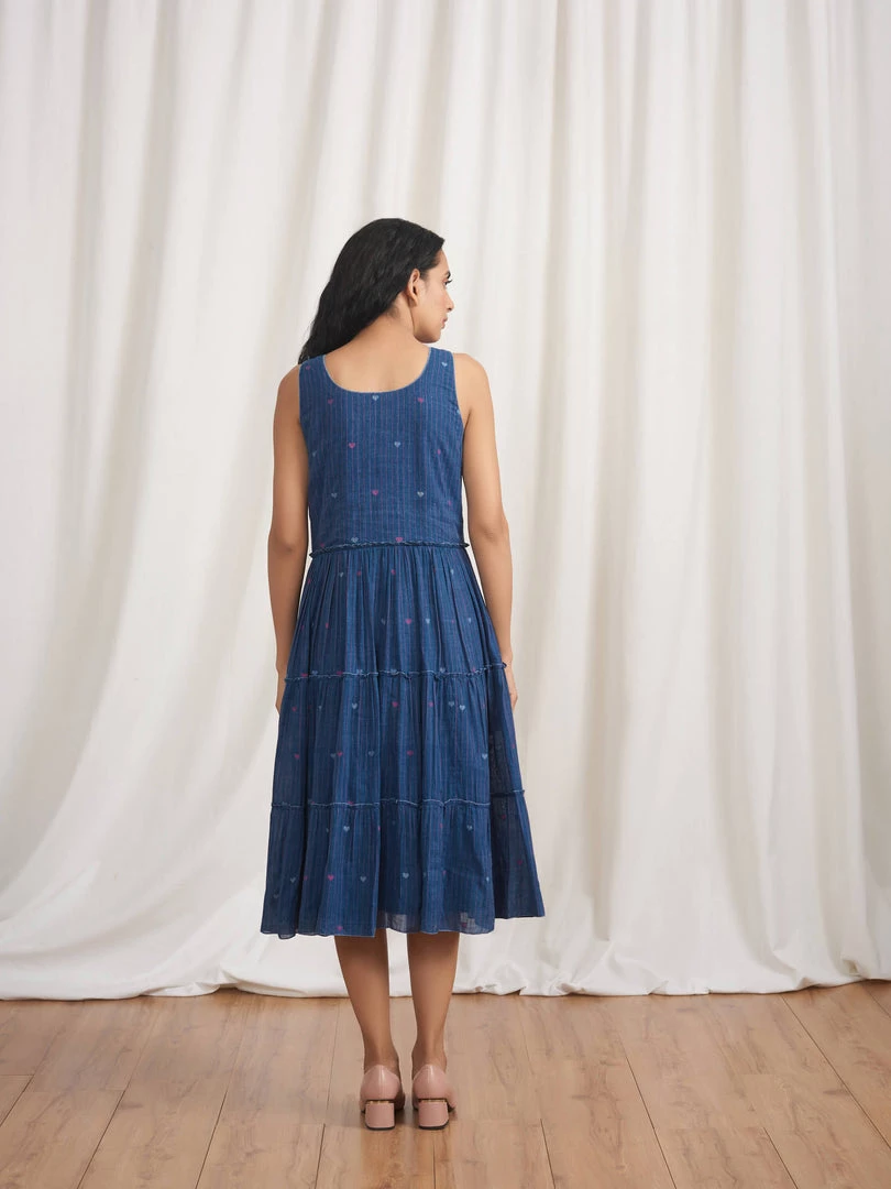 BunaStudio Midi Dresses Dancing Follies Tier Dress 6 BunaStudio Midi Dresses Dancing Follies Tier Dress