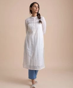 BunaStudio Midi Dresses Droplet Kurta