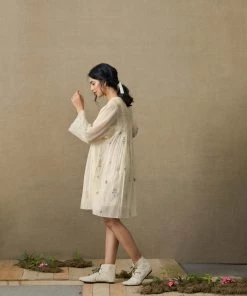 BunaStudio Forest Short Kaftan Mini Dresses