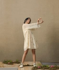 BunaStudio Forest Short Kaftan Mini Dresses