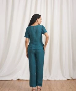 BunaStudio Fresco Trail Linen Blouse