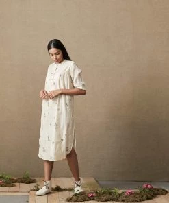 BunaStudio Midi Dresses Gardenia Kurta