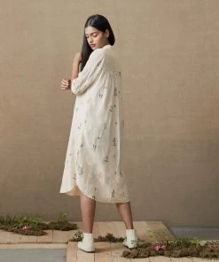 BunaStudio Midi Dresses Gardenia Kurta