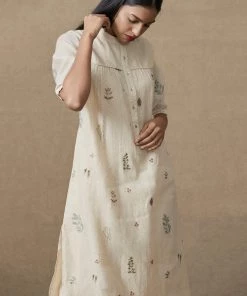 BunaStudio Midi Dresses Gardenia Kurta