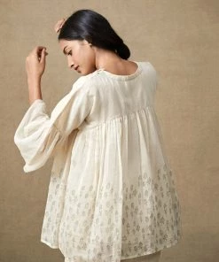 BunaStudio Leaves Of Grass Top Tops & Blouses