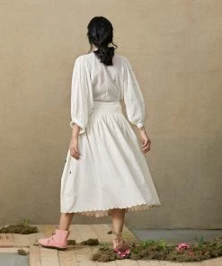 BunaStudio Skirts Melody Midi Skirt