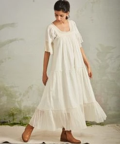 BunaStudio Morning Mist Maxi Dress