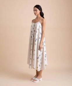 BunaStudio Pansies Tent Dress