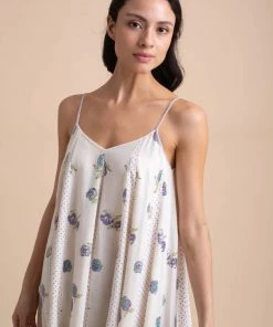 BunaStudio Pansies Tent Dress