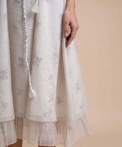 BunaStudio Midi Dresses Pressed Flowers Dress