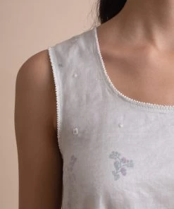 BunaStudio Midi Dresses Pressed Flowers Dress