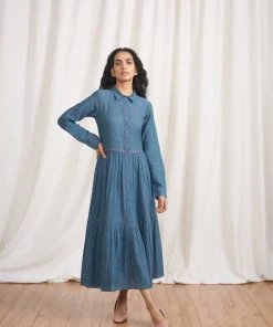 BunaStudio Ravangla Shirt Dress Midi Dresses