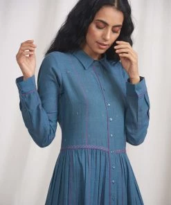 BunaStudio Ravangla Shirt Dress Midi Dresses