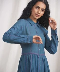BunaStudio Ravangla Shirt Dress Midi Dresses