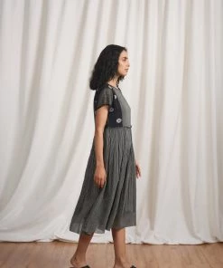 BunaStudio Midi Dresses Shadow Fall Midi Dress