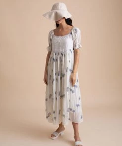 BunaStudio Viola Midi Dress Midi Dresses