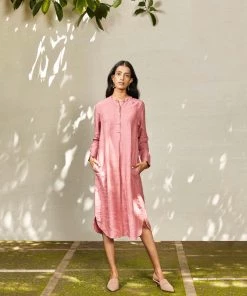 BunaStudio Clover Shirt Dress Midi Dresses