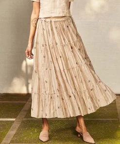 BunaStudio Skirts Floret Tier Skirt