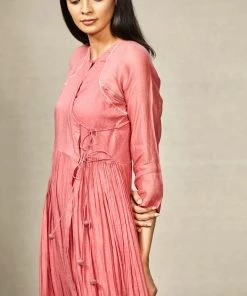 BunaStudio Florid Dreams Wrap Dress Maxi Dresses