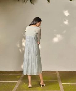 BunaStudio Lunar Gathered Dress Midi Dresses