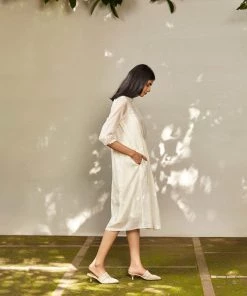 BunaStudio Midi Dresses Moonbeams Ruffle Dress