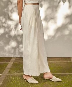 BunaStudio Pearl Scallop Pants